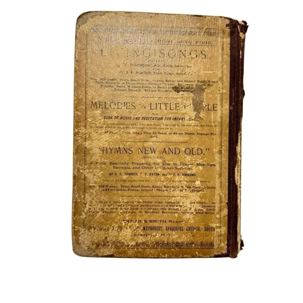Methodist antique hymnal